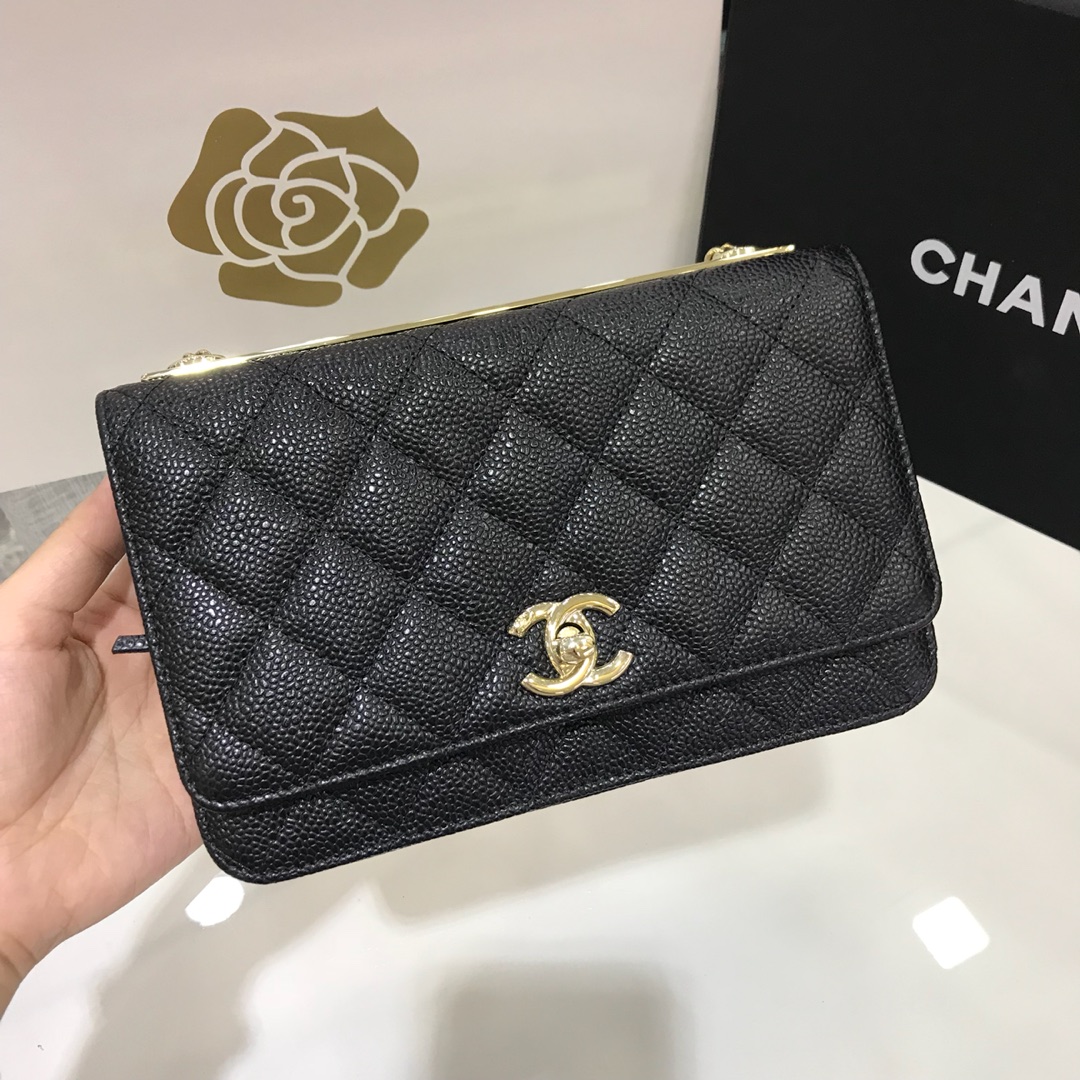 TÚI CHANEL WOC CAVIAR BLACK DA HASS 19