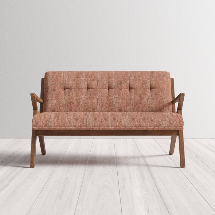 SOFA NỈ CHÂN GỖ TỰ NHIÊN Z SHAPE