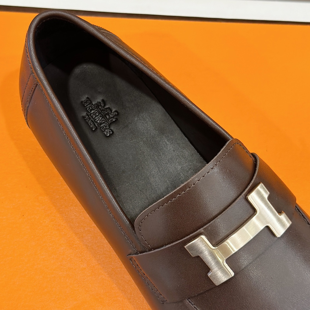 GIÀY HERMES LOAFER SHOES AAA