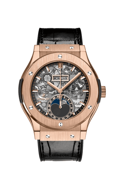 ĐỒNG HỒ HUBLOT CLASSIC FUSION AEROFUSION MOONPHASE KING GOLD 42MM