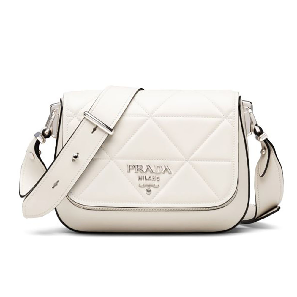 TÚI Prada Women Spectrum Leather Bag-White