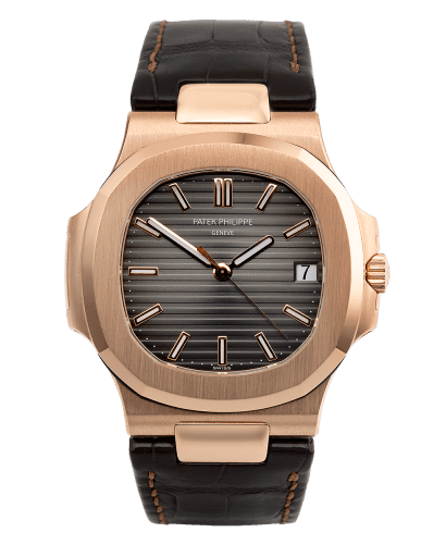 Đồng hồ Patek Philippe Nautilus Rose Gold 5711R mặt số màu xám