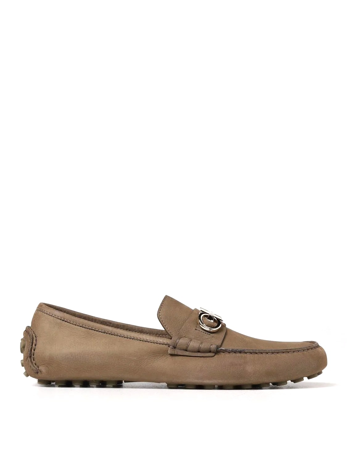 GIÀY SALVATORE FERRAGAMO Beige Loafers