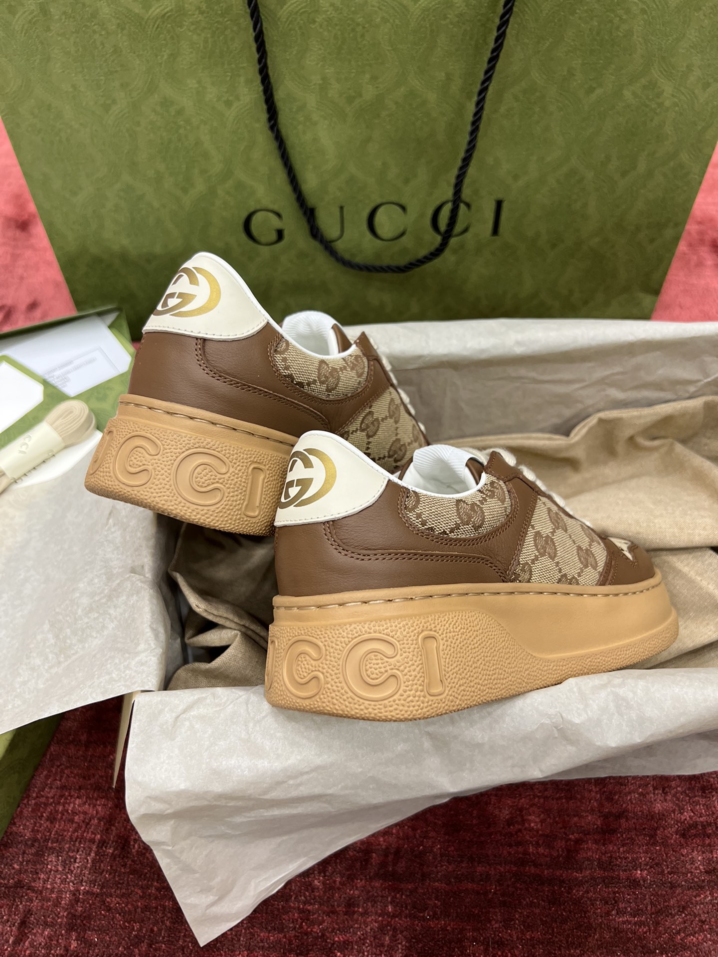 GIÀY GUCCI GG SNEAKER SHOES AAA