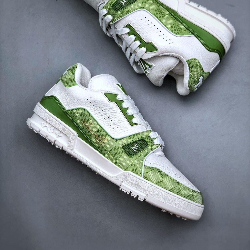 GIÀY LOUIS VUITTON TRAINER HIGH TOP QUALITY SHOES AAA