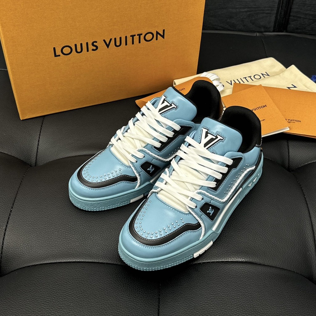 GIÀY LOUIS VUITTON TRAINER HIGH TOP QUALITY SHOES AAA