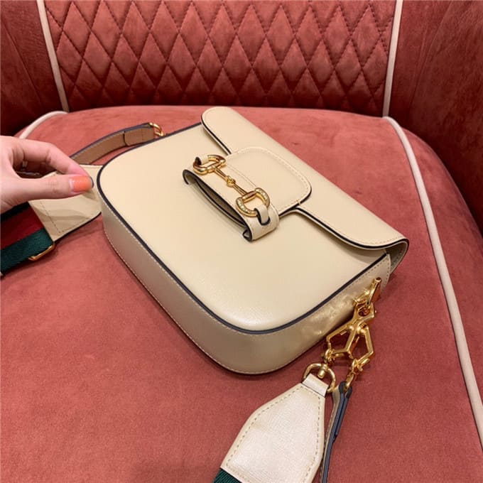 TÚI Gucci Horsebit 1955 bag cream Top Quality
