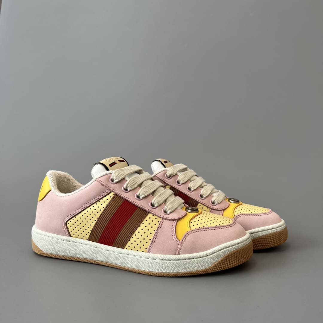 GIÀY GUCCI SCREENER UNISEX HIGH TOP QUALITY SHOES AAA