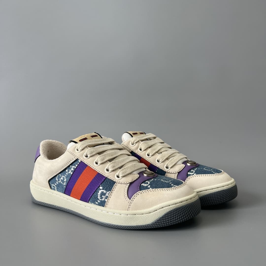 GIÀY GUCCI SCREENER UNISEX HIGH TOP QUALITY SHOES AAA