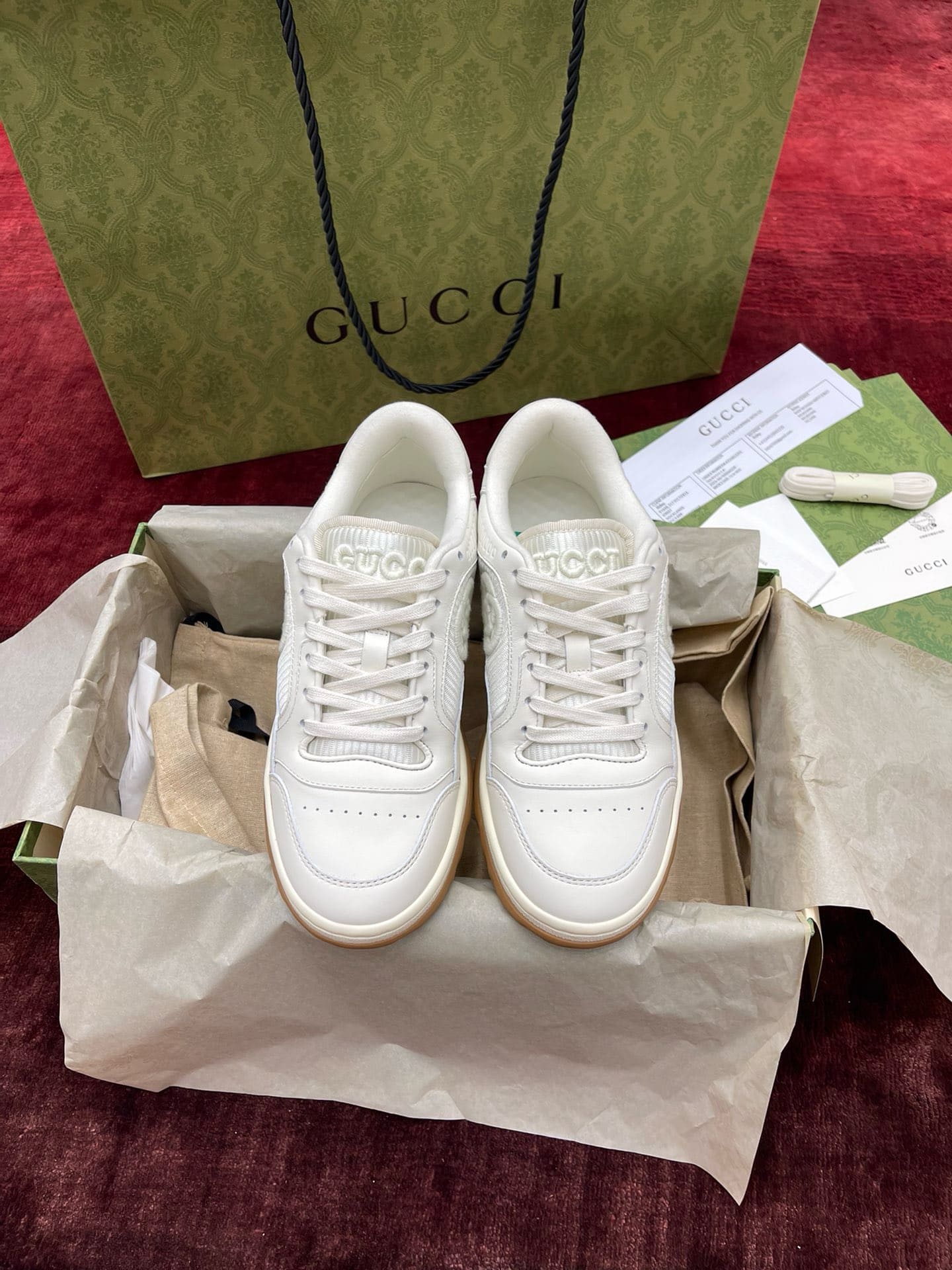 GIÀY GUCCI MAC80 SNEAKER UNISEX HIGH TOP QUALITY SHOES AAA