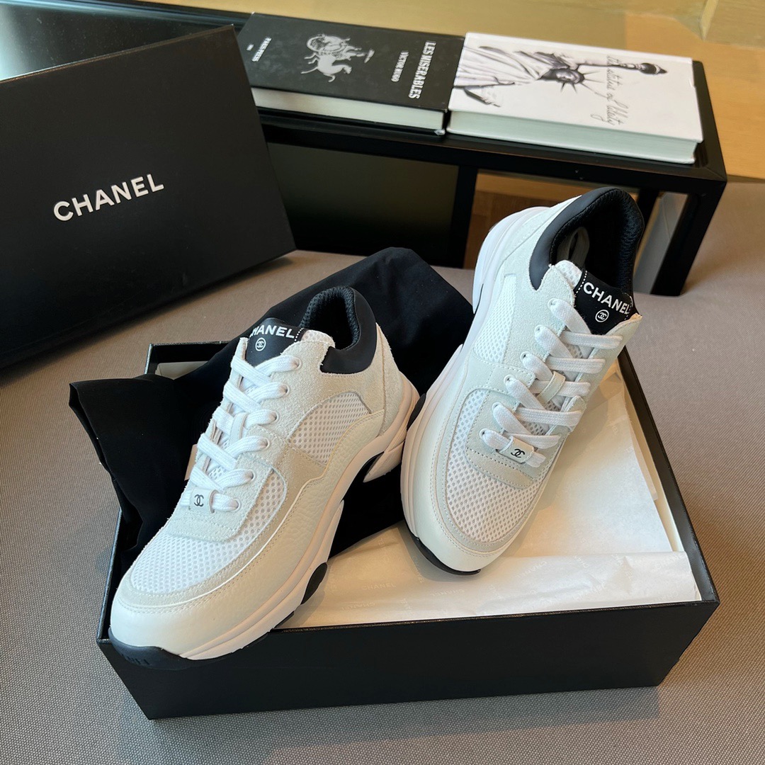 GIÀY CHANEL CC LOGO SNEAKERS