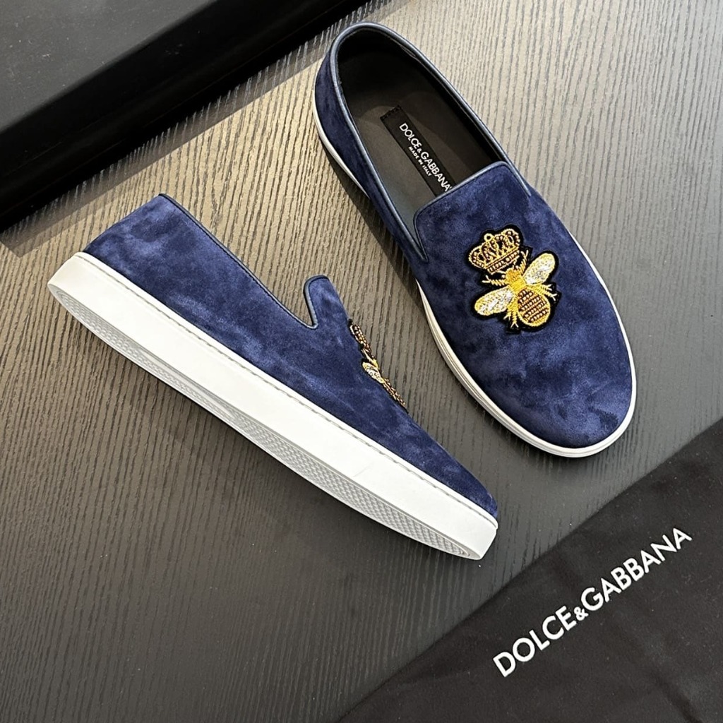 GIÀY DOLCE & GABBANA SLIP ON BEE SHOES AAA