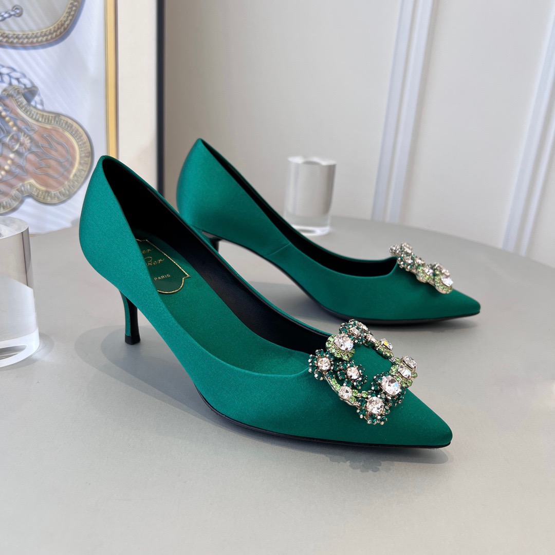 GIÀY ROGER VIVIER Bling Bling heel shoes 5cm