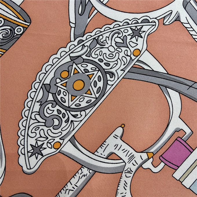 KHĂN Hermes Silk scarf