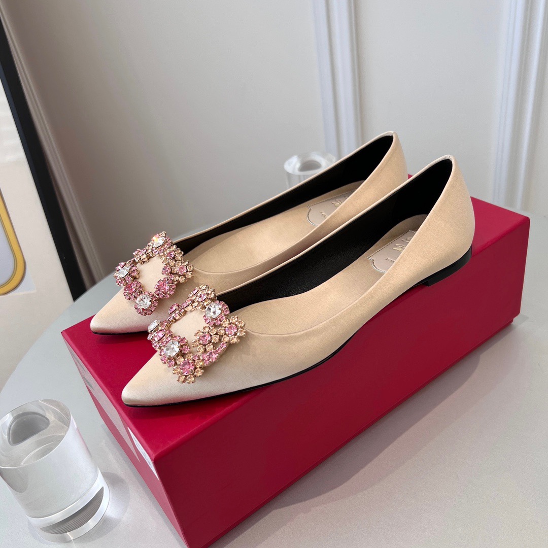 GIÀY ROGER VIVIER Bling Bling ballet flats shoes