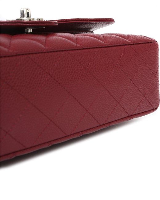 TÚI CHANEL Quilted Caviar Classic Single Flap Bag