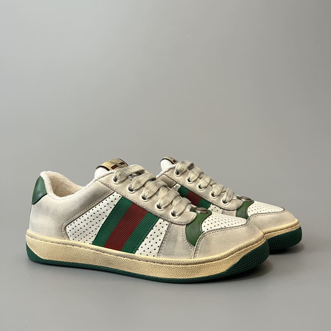 GIÀY GUCCI SCREENER UNISEX HIGH TOP QUALITY SHOES AAA