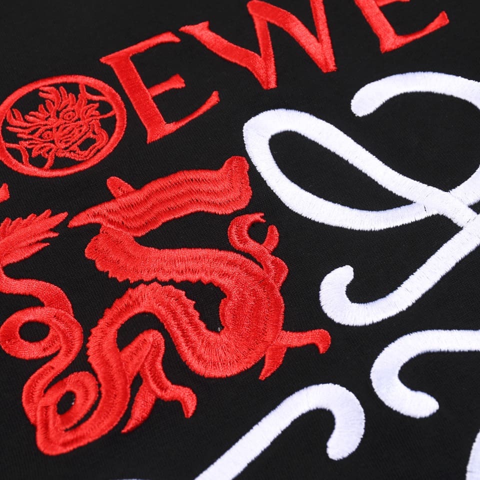 ÁO LOEWE T SHIRT MÀU ĐEN UNISEX