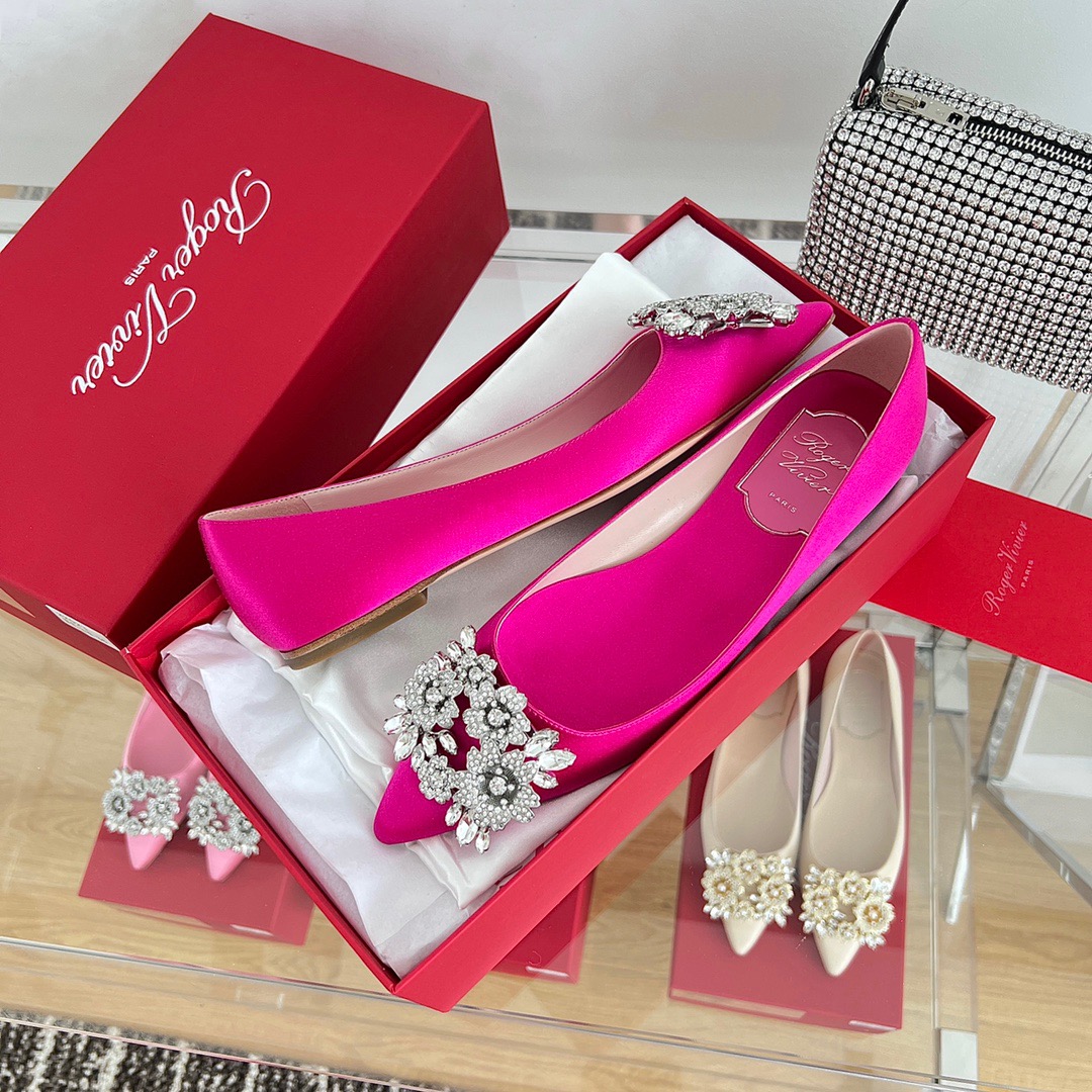 GIÀY ROGER VIVIER Bling Bling ballet flats shoes