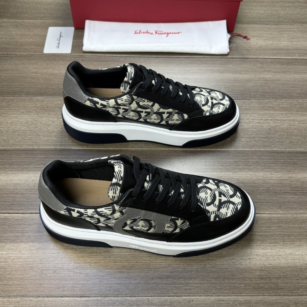 GIÀY SALVATORE FERRAGAMO LOW TOP SHOES AAA