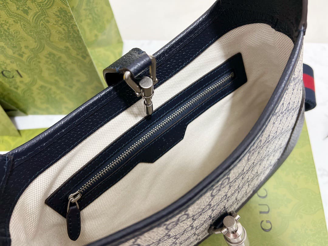 TÚI Gucci Jackie 1961 shoulder bag blue Top Quality
