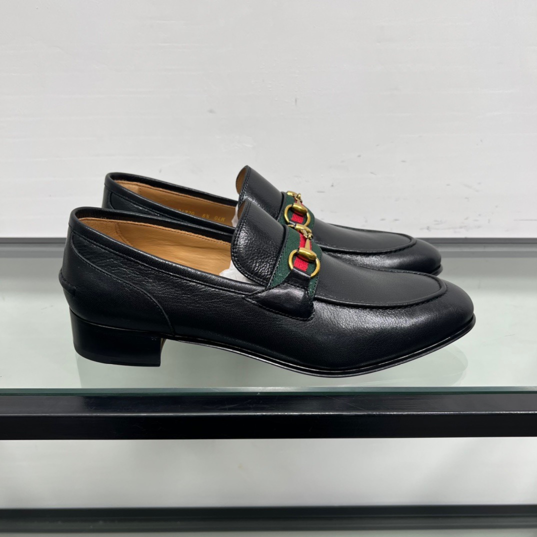 GIÀY GUCCI GG HORSEBIT LOGO LOAFER SHOES