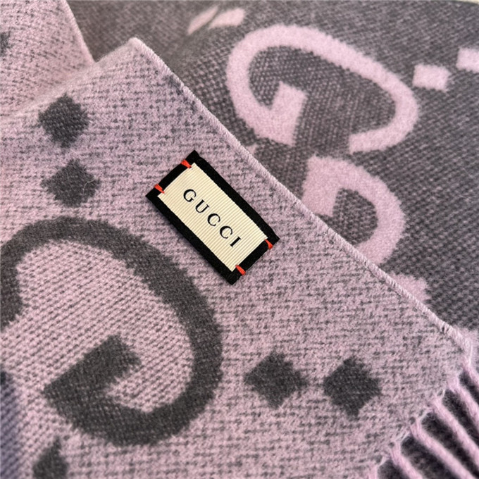 KHĂN Gucci GG Cashmere scarf