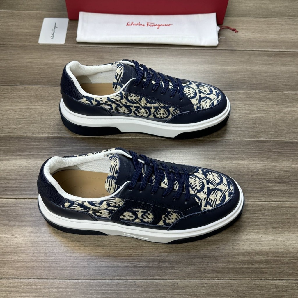 GIÀY SALVATORE FERRAGAMO LOW TOP SHOES AAA