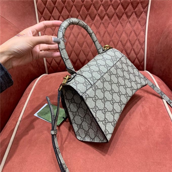 TÚI Gucci x Balenciaga the hacker project small hourglass bag Top Quality