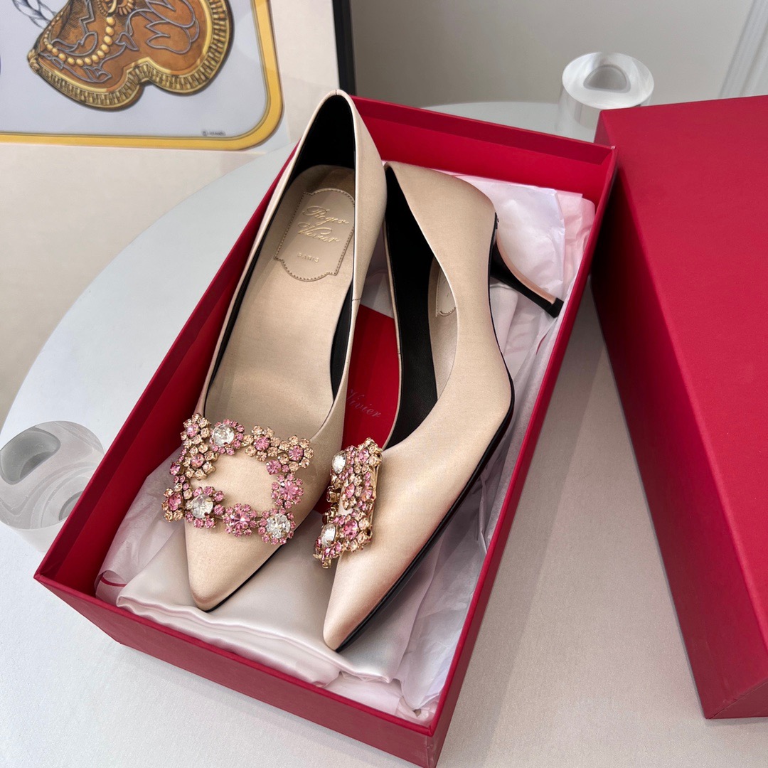 GIÀY ROGER VIVIER Bling Bling heel shoes 5cm