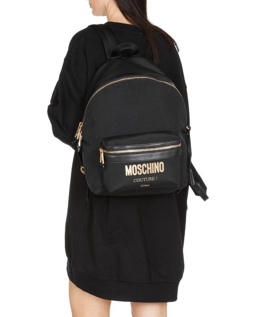BALO Moschino leather Backpack