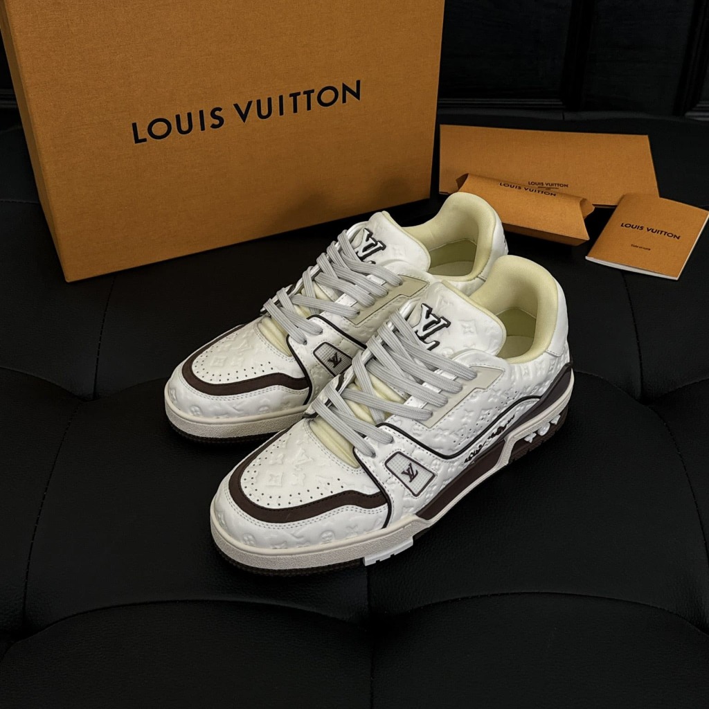GIÀY LOUIS VUITTON TRAINER HIGH TOP QUALITY SHOES AAA