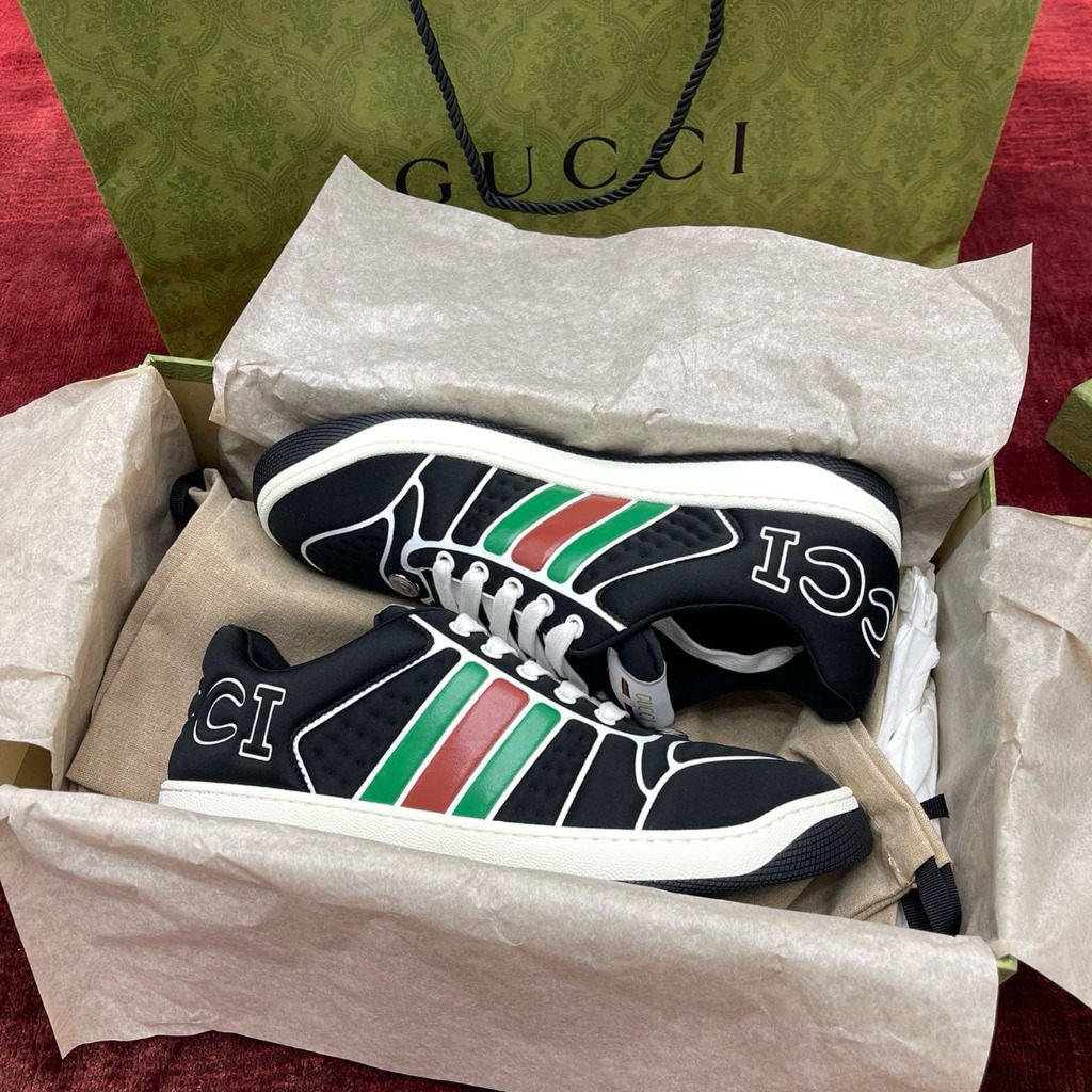 GIÀY GUCCI SCREENER UNISEX HIGH TOP QUALITY SHOES AAA