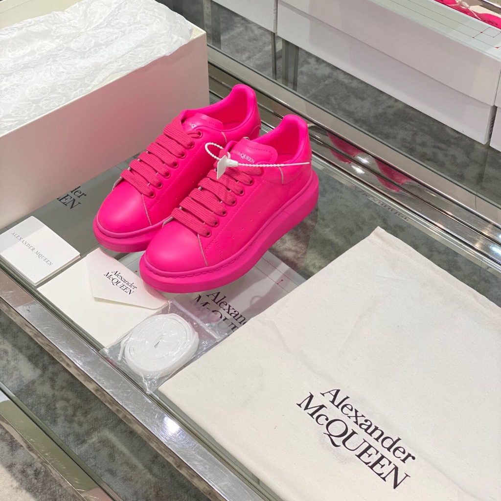 GIÀY ALEXANDER MCQUEEN SNEAKERS SHOES AAA UNISEX NAM VÀ NỮ DA BÊ HẢO HẠNG
