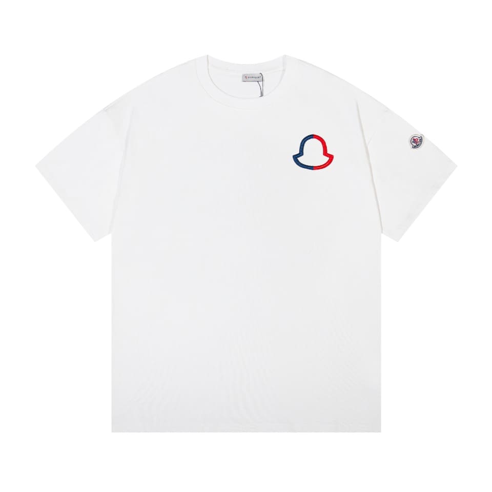ÁO MONCLER T SHIRT WHITE MÀU TRẮNG