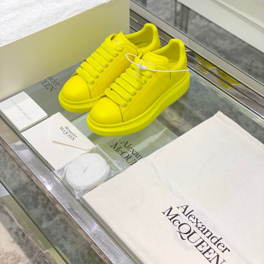 GIÀY ALEXANDER MCQUEEN SNEAKERS SHOES AAA UNISEX NAM VÀ NỮ DA BÊ HẢO HẠNG