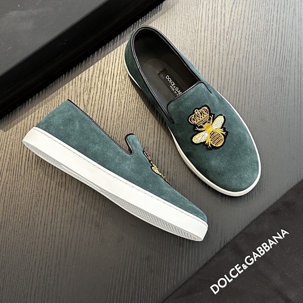 GIÀY DOLCE & GABBANA SLIP ON BEE SHOES AAA