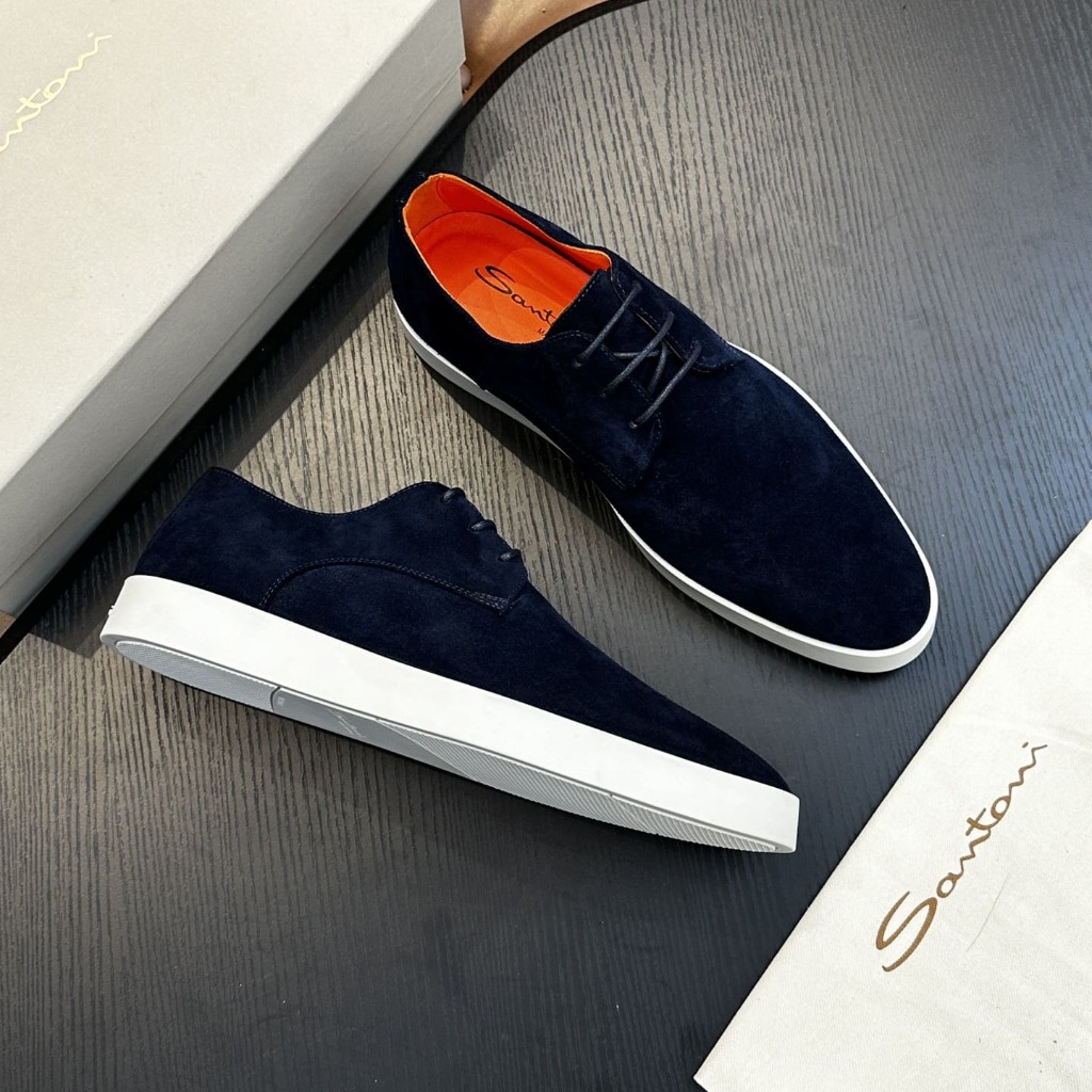 GIÀY SANTONI SNEAKERS TOP QUALITY SHOES AAA DA LỘN