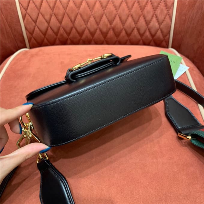 TÚI Gucci Horsebit 1955 bag black Top Quality