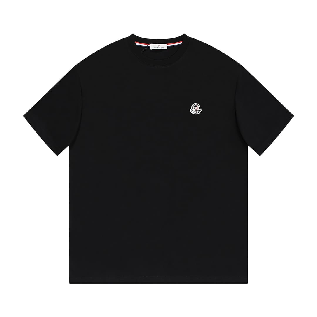 ÁO MONCLER T SHIRT BLACK MÀU ĐEN
