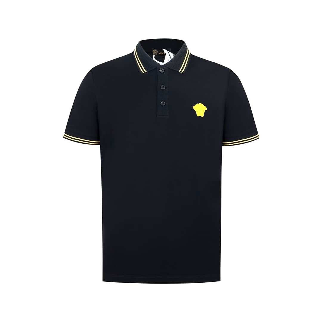 ÁO VERSACE POLO SHIRT BLACK MÀU ĐEN
