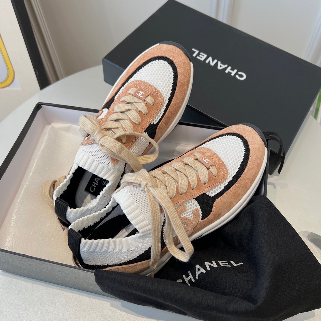 GIÀY CHANEL CC LOGO SNEAKERS shoes