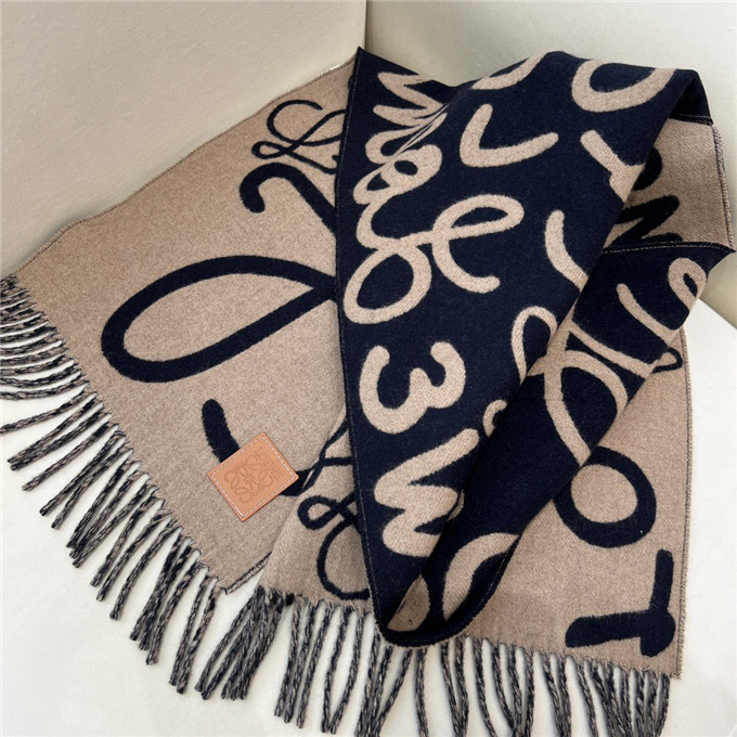 KHĂN LOEWE Cashmere scarf