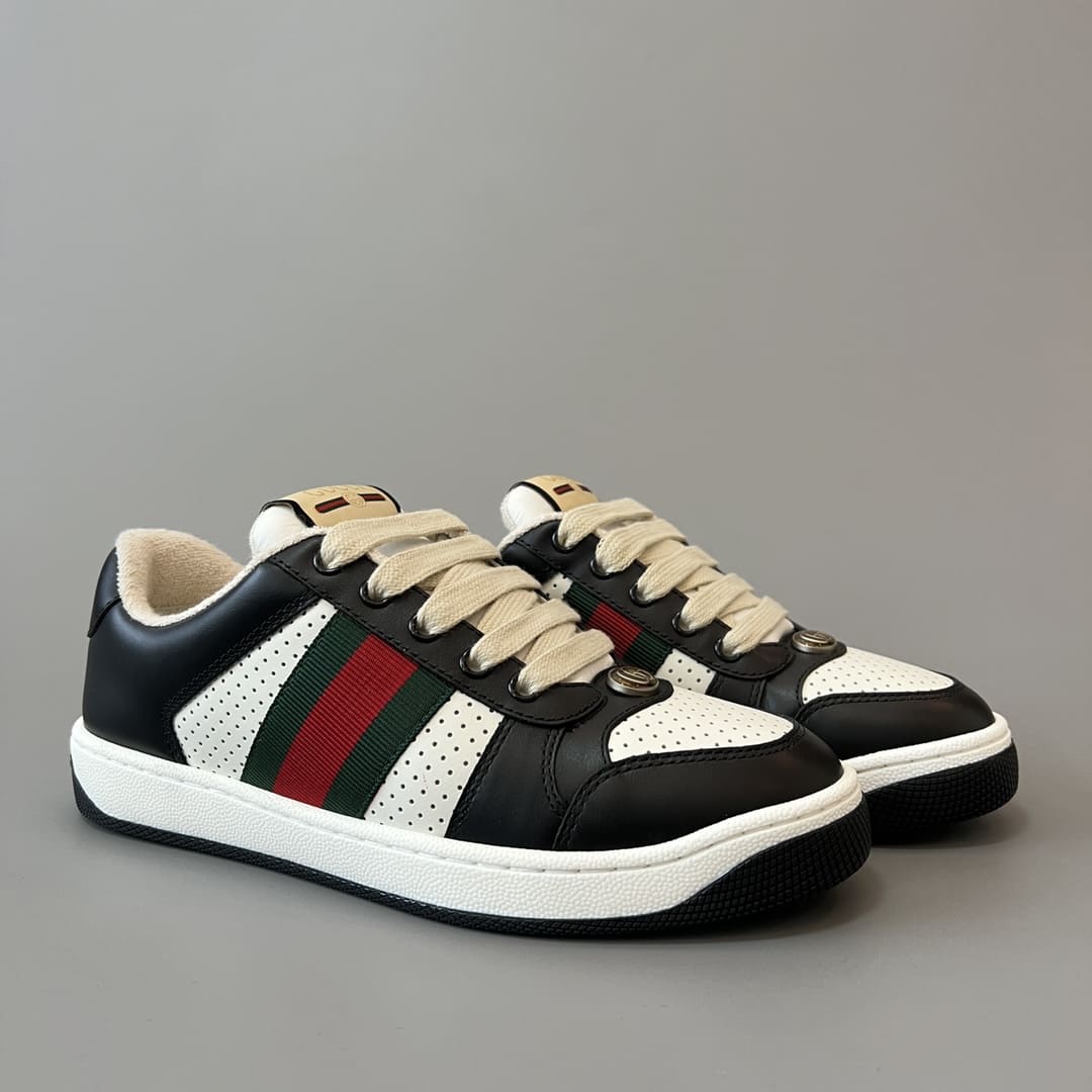 GIÀY GUCCI SCREENER UNISEX HIGH TOP QUALITY SHOES AAA