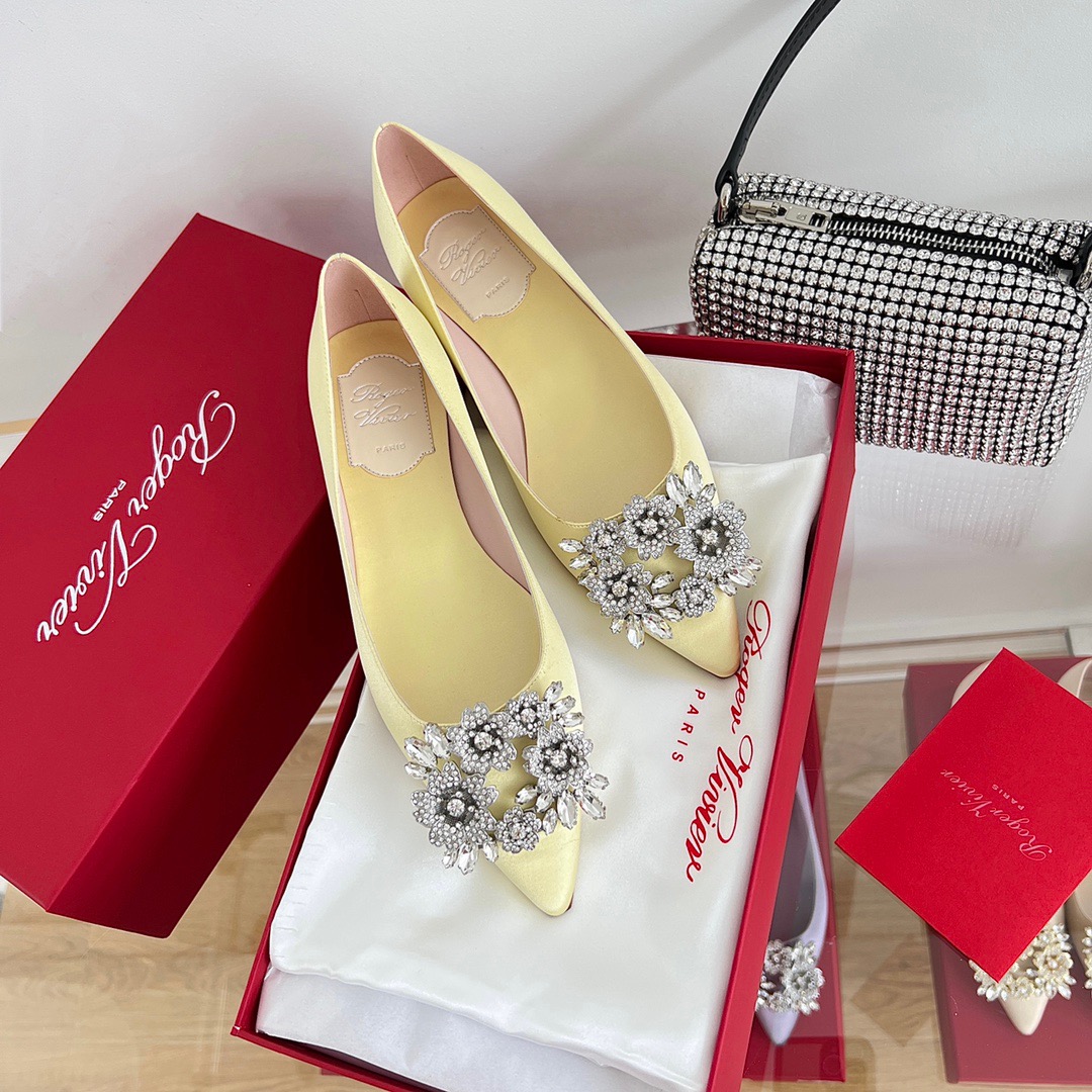 GIÀY ROGER VIVIER Bling Bling ballet flats shoes