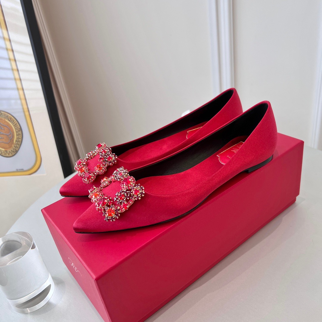 GIÀY ROGER VIVIER Bling Bling ballet flats shoes