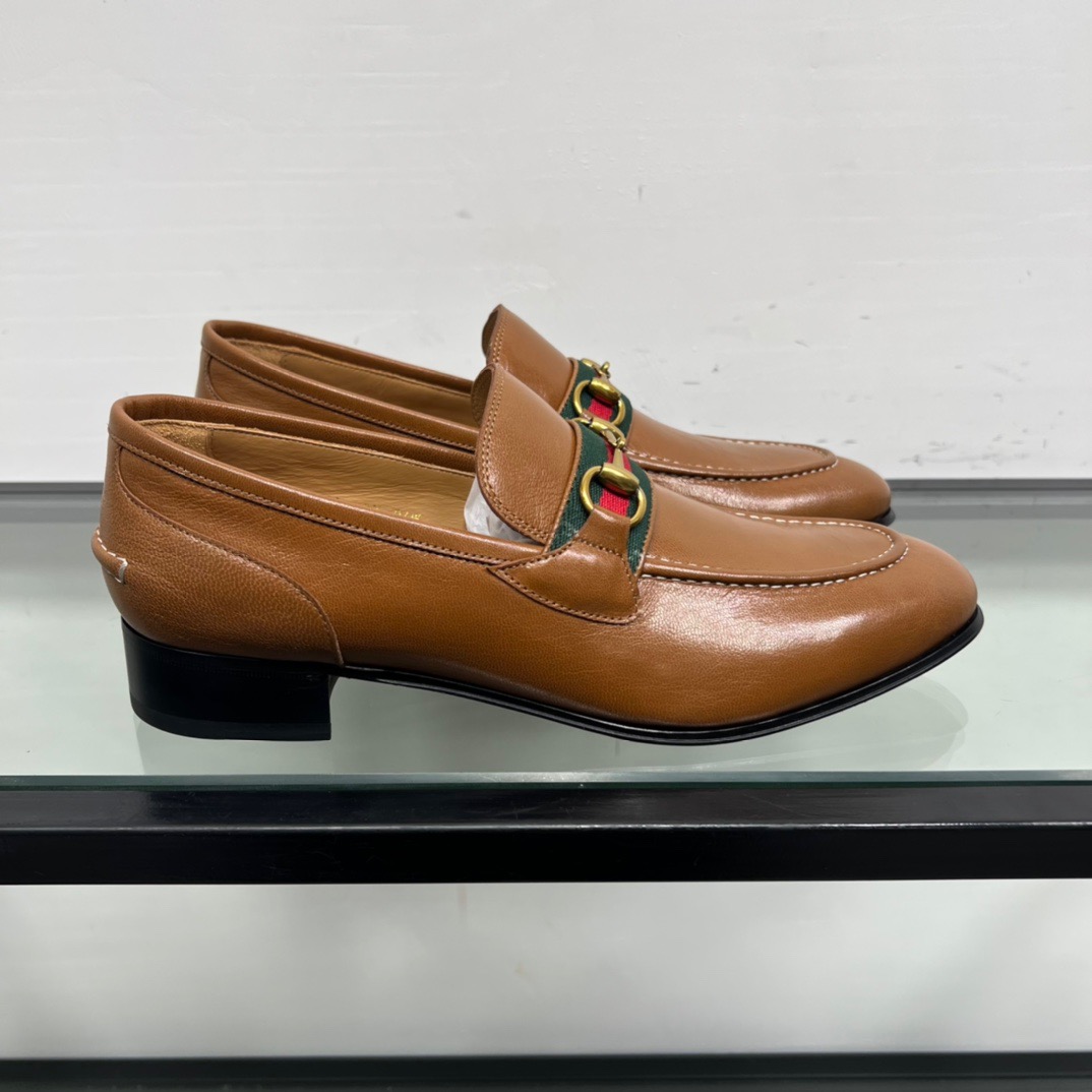 GIÀY GUCCI GG HORSEBIT LOGO LOAFER SHOES