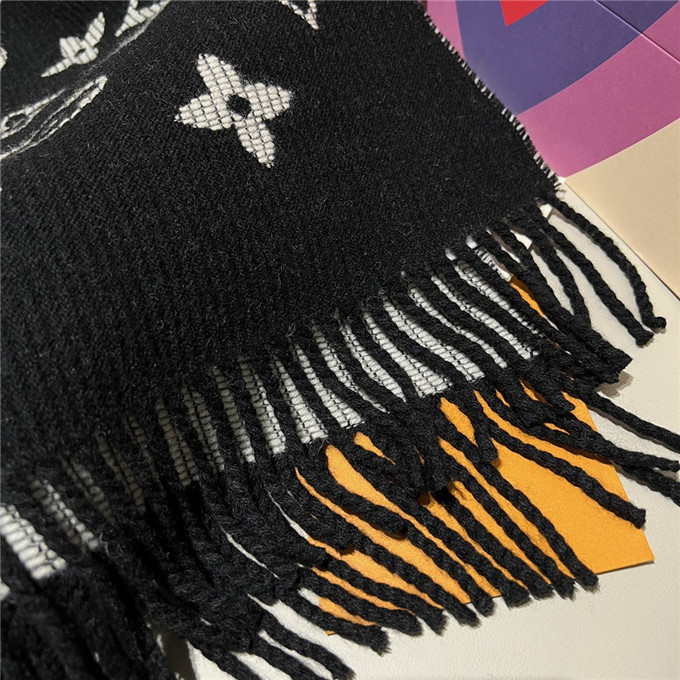 KHĂN Louis Vuitton LV Cashmere scarf