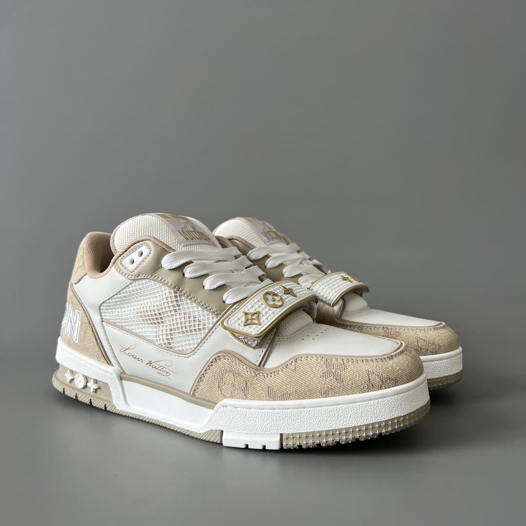 GIÀY LOUIS VUITTON TRAINER HIGH TOP QUALITY SHOES AAA