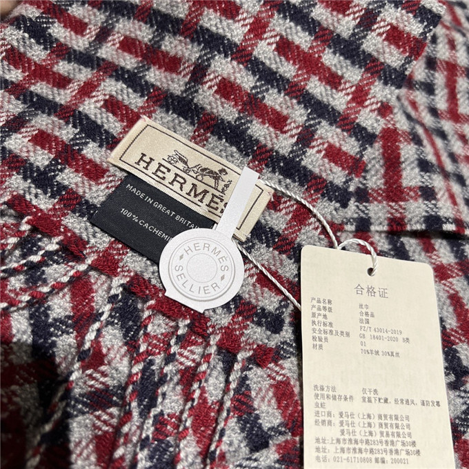 KHĂN Hermes Cashmere scarf